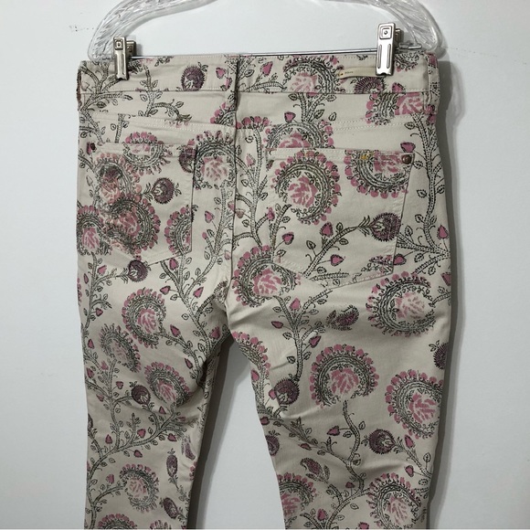 Anthropologie Pilcro Jeans NWOT Floral Zip Embroidered Pocket Size 30 - Picture 5 of 9